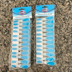 New Clorox Clothespins non slip grip